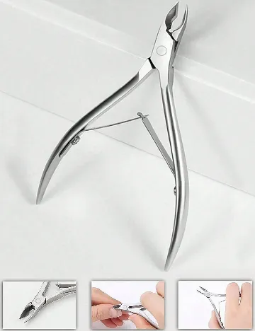 Cleste pentru cuticule SHEIN, argintiu