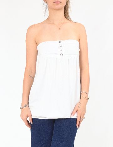 Bluza Bershka, alb