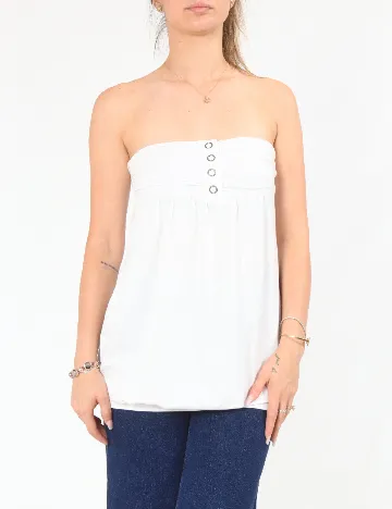 Bluza Bershka, alb