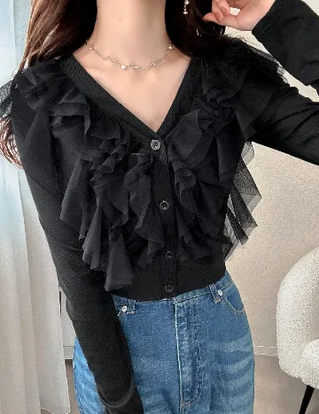 Bluza Friful, negru