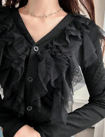 Bluza Friful, negru