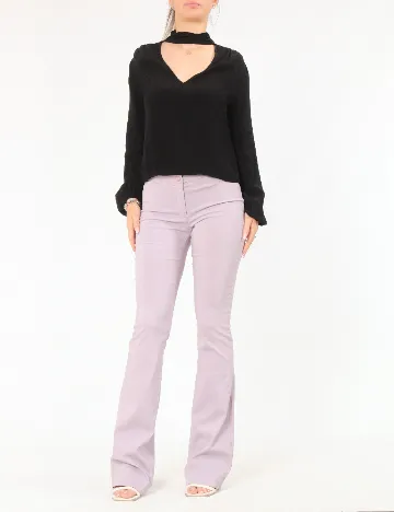 Pantaloni Bershka, lila