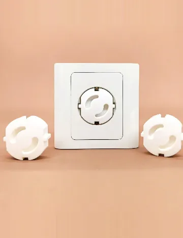 Set protectii pentru priza 5 bucati SHEIN, alb