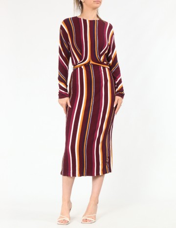 Rochie lunga Bershka, mix culori