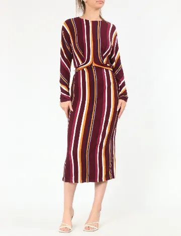 Rochie lunga Bershka, mix culori