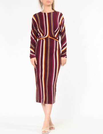 Rochie lunga Bershka, mix culori