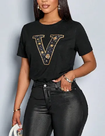 Tricou SHEIN, negru