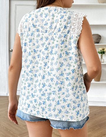Bluza SHEIN CURVE, floral print