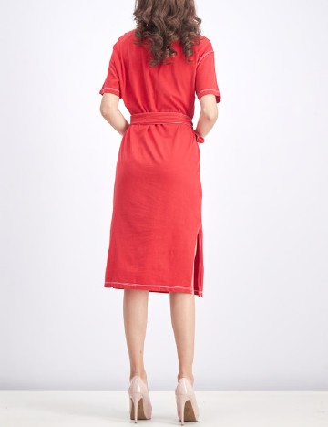 Rochie medie Bershka, rosu