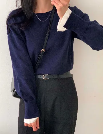 Bluza Dazy, bleumarin