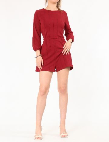 Salopeta Bershka, rosu
