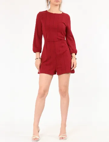 Salopeta Bershka, rosu