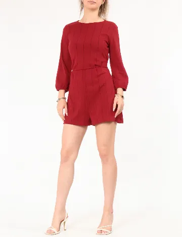 Salopeta Bershka, rosu