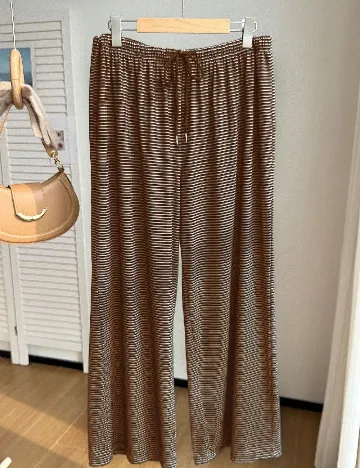 Pantaloni SHEIN CURVE, maro