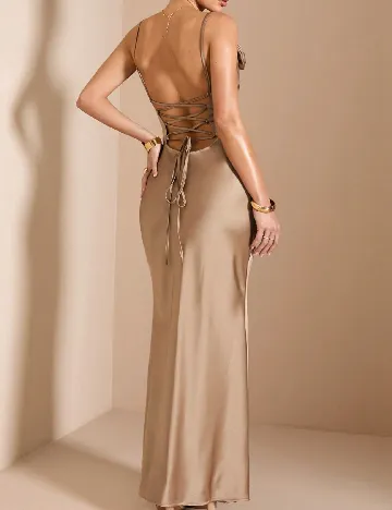 Rochie lunga SHEIN, maro