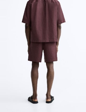 Pantaloni scurti Zara, visiniu