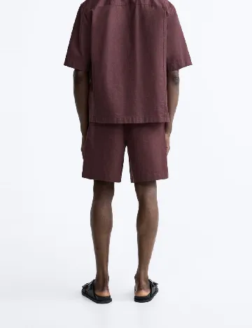Pantaloni scurti Zara, visiniu
