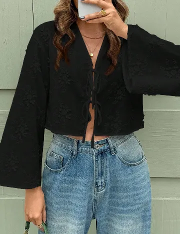 Bluza SHEIN, negru