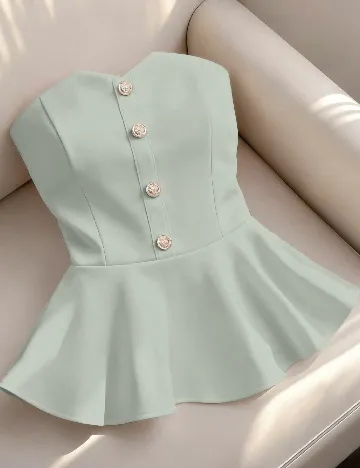 Top SHEIN, verde