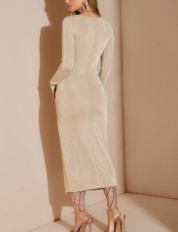 Rochie medie SHEIN, bej