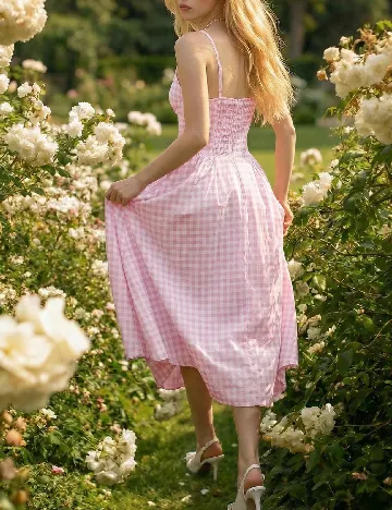 Rochie lunga SHEIN, roz