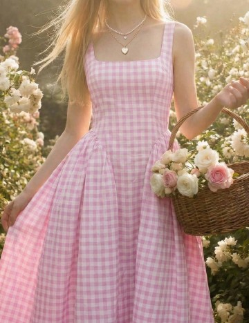 Rochie lunga SHEIN, roz