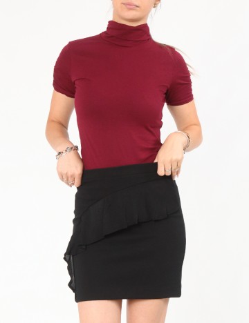Fusta Bershka, negru