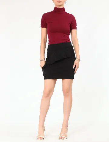 Fusta Bershka, negru