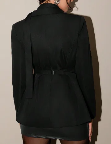 Sacou SHEIN, negru