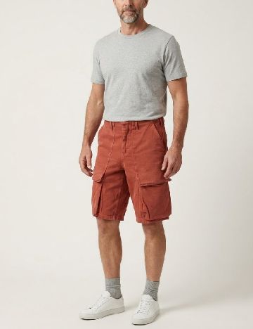 Pantaloni scurti Zara, rosu