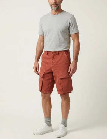 Pantaloni scurti Zara, rosu