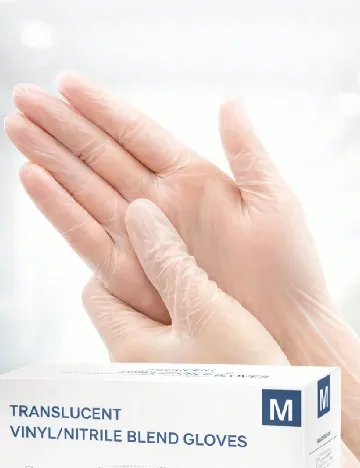 Set manusi, 50 bucati SHEIN, transparent