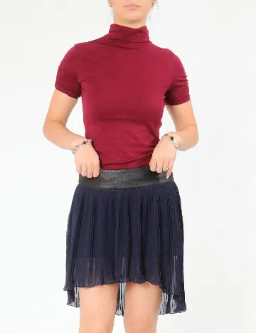 Fusta Bershka, bleumarin