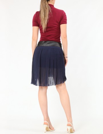 Fusta Bershka, bleumarin