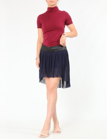 Fusta Bershka, bleumarin