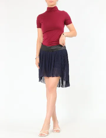 Fusta Bershka, bleumarin