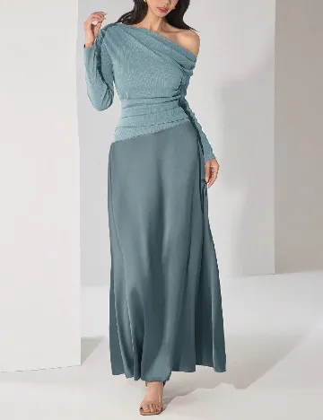 Rochie lunga SHEIN, albastru