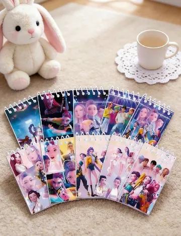 Set mini agende 10 bucati SHEIN, mix culori