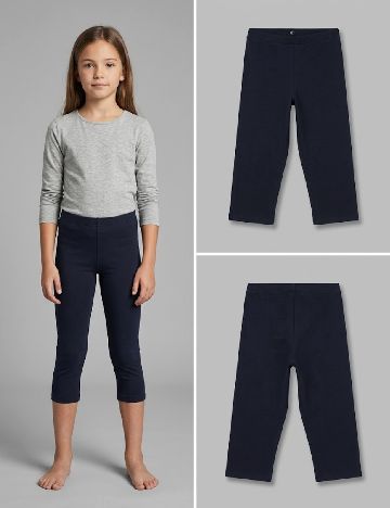 Colanti trei sferturi Zara, bleumarin