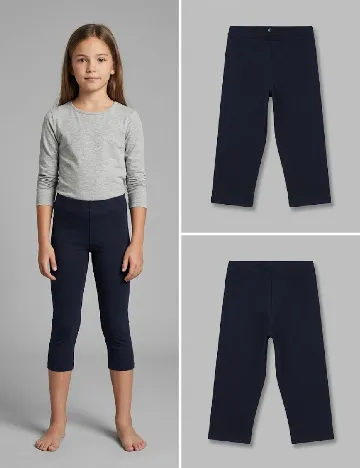Colanti trei sferturi Zara, bleumarin