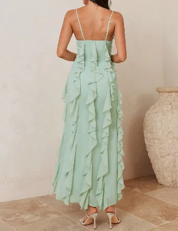 Rochie lunga SHEIN, verde