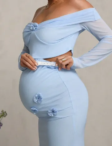 Compleu SHEIN Maternity, albastru