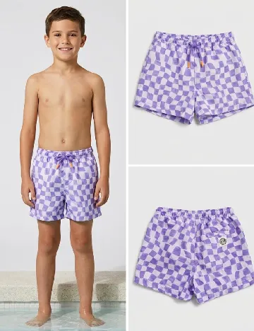 Short de baie Zara, mov