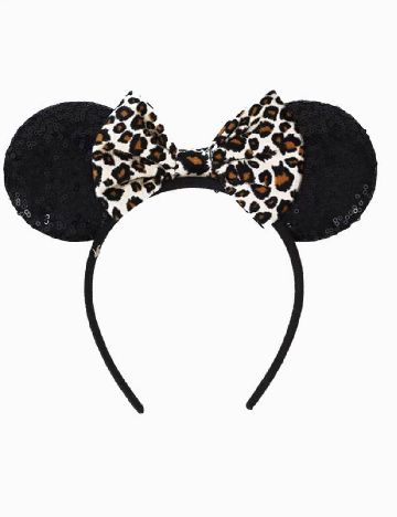 Coronita Shein Kids, negru/animal print