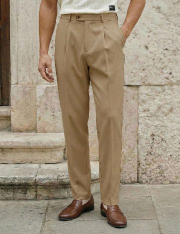 Pantaloni SHEIN, maro