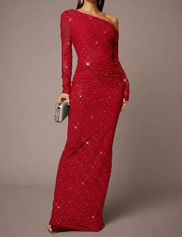 Rochie lunga SHEIN, rosu