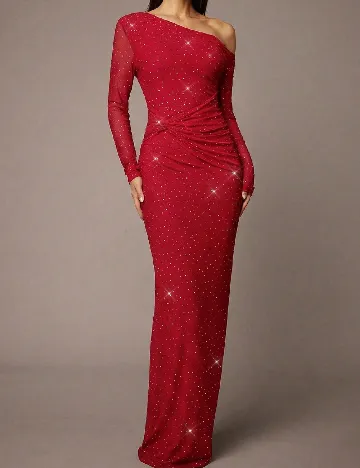 Rochie lunga SHEIN, rosu
