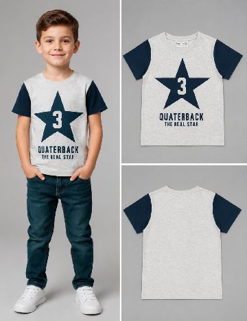 Tricou Zara, gri