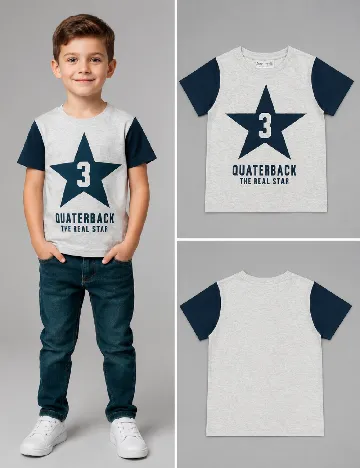 Tricou Zara, gri