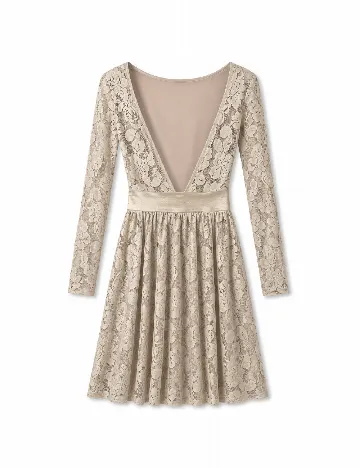 Rochie scurta Zara, crem